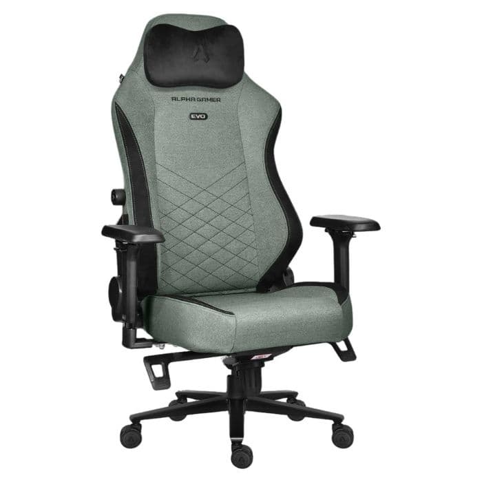 Cadeira gaming Alpha Gamer Alegra Evo Sage Green Fabric