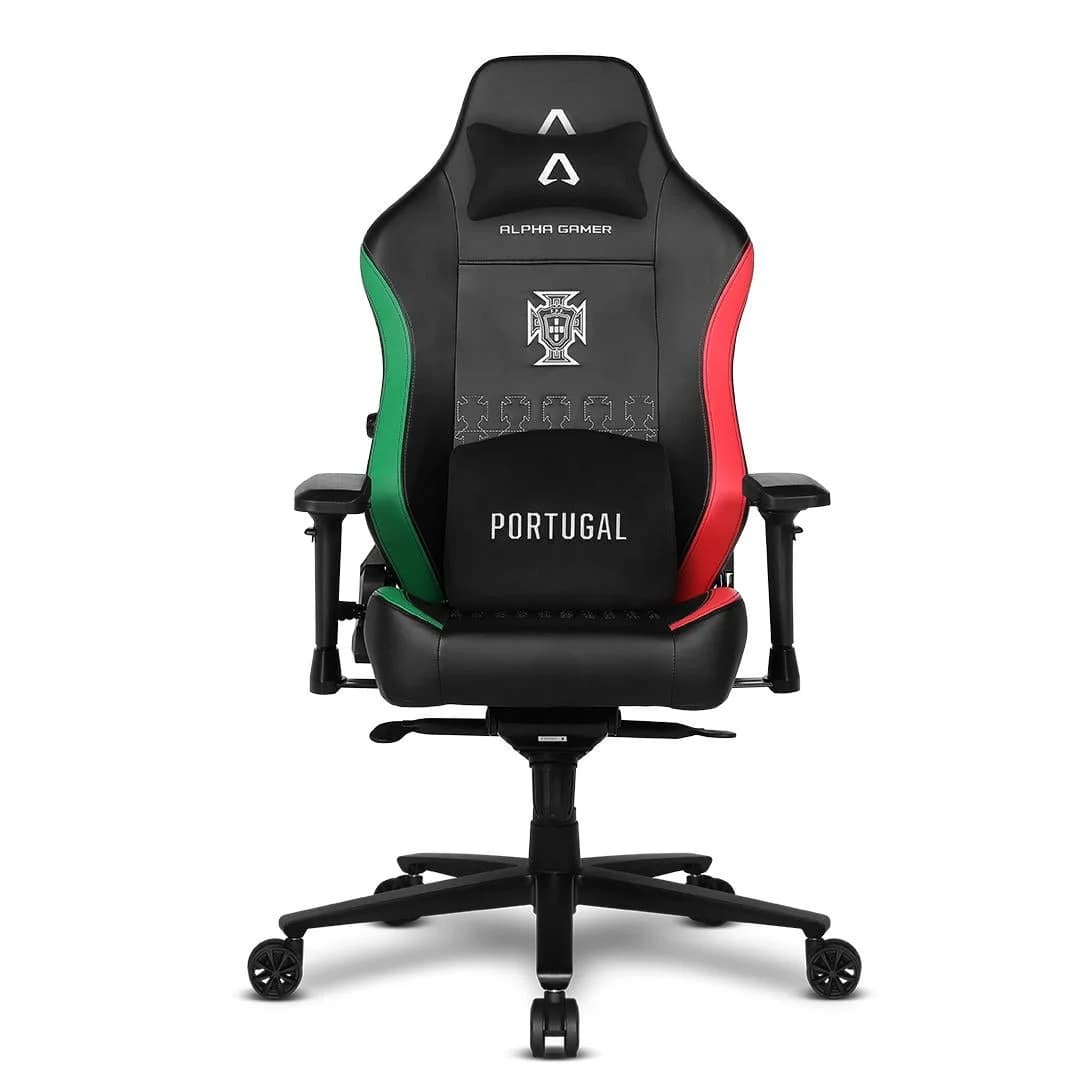 Cadeira Gaming Alpha Gamer Portugal 26 Preto