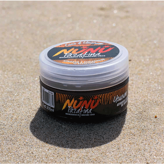 Nunu Parafina Bronzeadora Coco/Urucum 200 ml