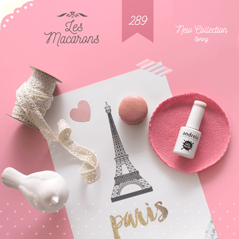 Andreia Verniz de Gel Tom 289 10,5ml