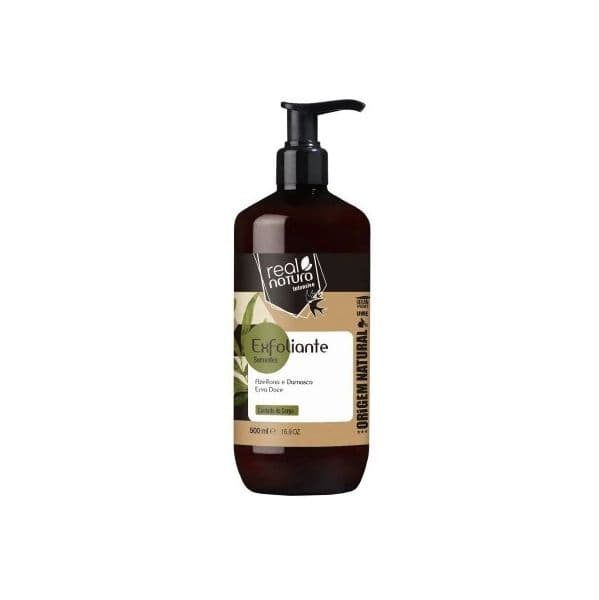Real Natura Gel Esfoliante Corporal Azeitona e Damasco 500ml