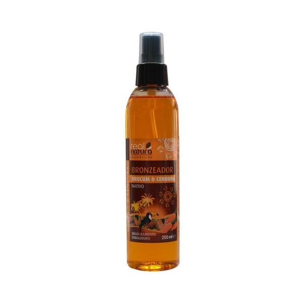 Autobronzeador Real Natura Óleo Bronzeador Urucum e Cenoura 200ml