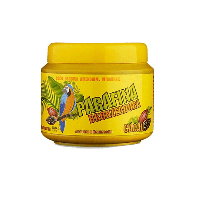 Parafina Bronzeadora Cacau 200ml
