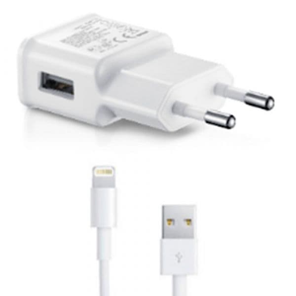 Tech Fuzzion Carregador 2A Lightning White