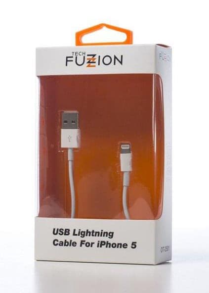 Tech Fuzzion Cabo Telemóvel White