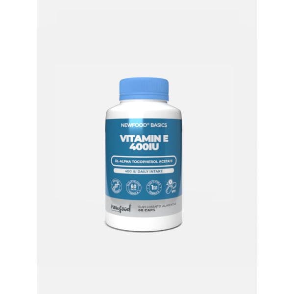 NewFood Innovation Labs Vitamin E 400 IU 60 Cápsulas