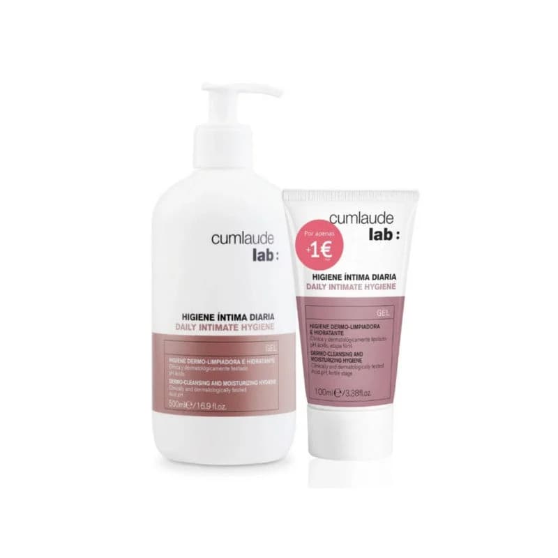 Cumlaude Lab Origyn Gel de Limpeza 500ml + Origyn Gel de Limpeza 100ml