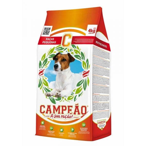 Campeão Ração Seca para Cão Raça Pequena 4Kg