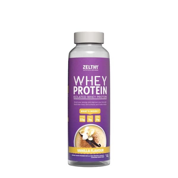 Zelthy Whey Protein Isolate Baunilha 30g