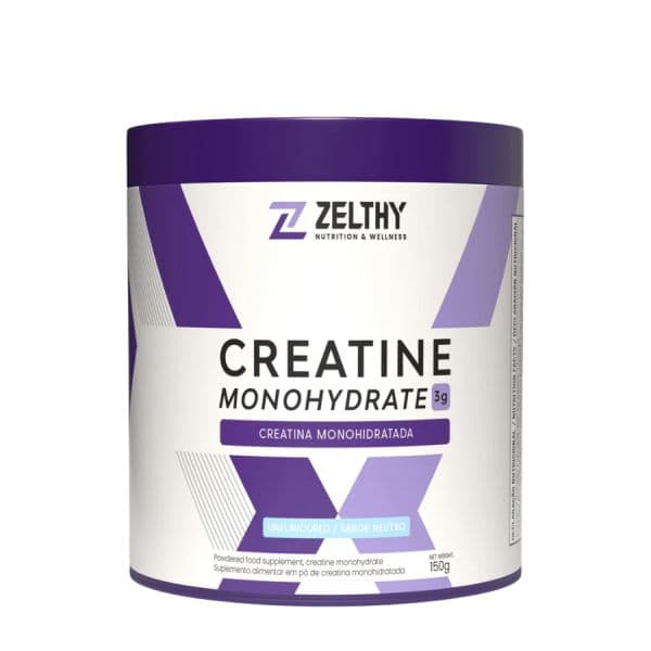 Zelthy Creatina Monohidratada Sem Sabor 150g