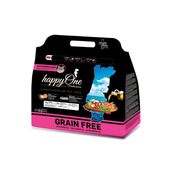 HappyOne Mediterraneum Sterilized Sardine Cat 3Kg