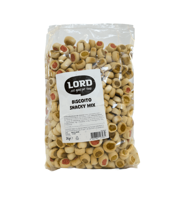 Lord Biscoito Snacky Mix Snack para Cão - Campet