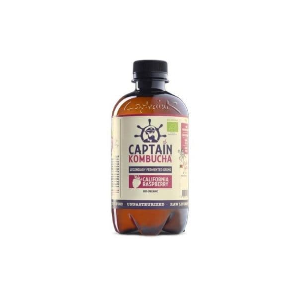 Captain Kombucha Bio Framboesa 400ml