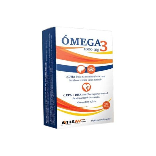 Atisav Ómega 3 30 Cápsulas Moles