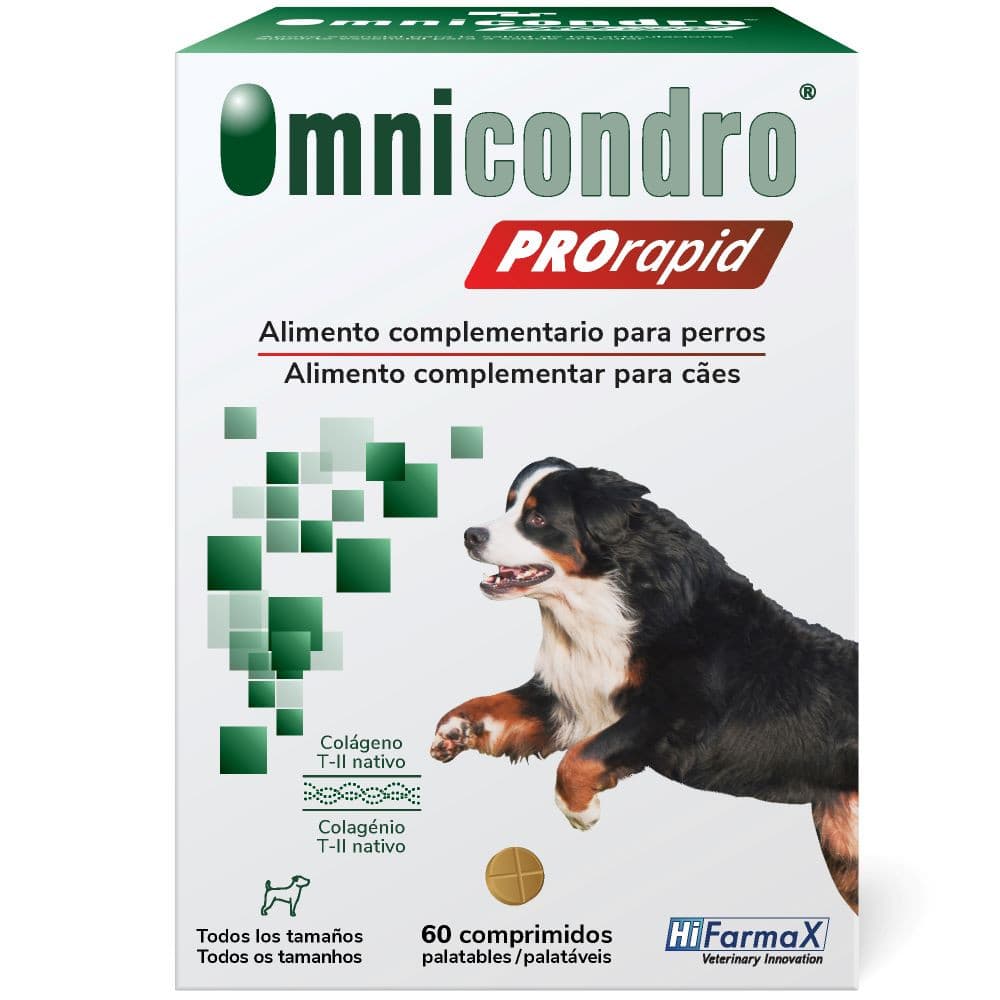 HiFarmaX Omnicondro PROrapid Suplemento para Cão e Gato - Campet