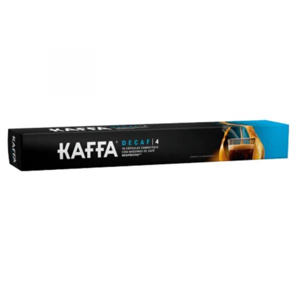 Kaffa Cápsulas Compatíveis Nespresso® Decaf 10 Unidades