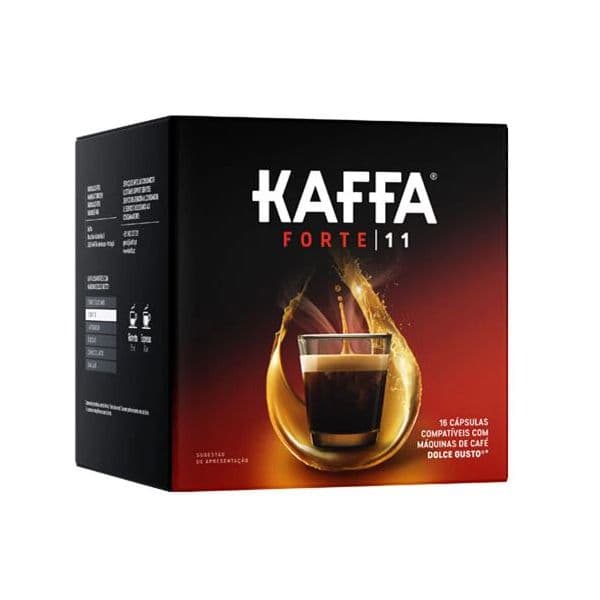 Kaffa Castanho Compatível Dolce Gusto Forte 16 Cápsulas