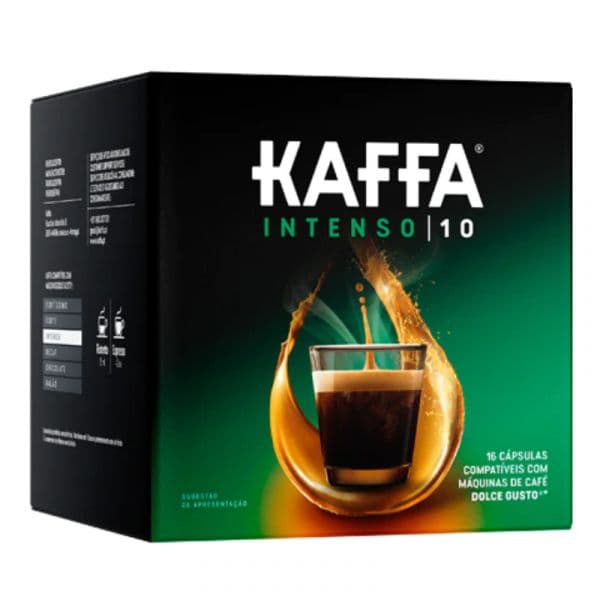 Kaffa Cápsulas Compatíveis Dolce Gusto® Intenso 16 Unidades