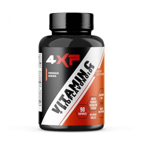 4XP Vitamin C + Bioflavonoids 90 Cápsulas