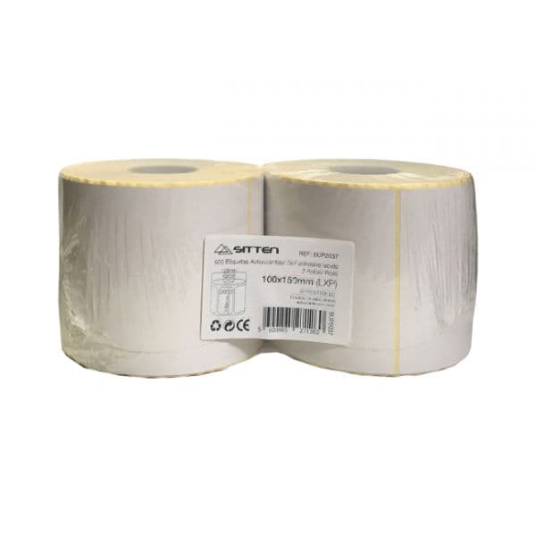ETIQUETAS AUTOCOLANTES - 2X ROLO 100X150MM X 500