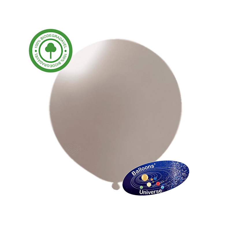 Balão Gigante 75cm Prateado
