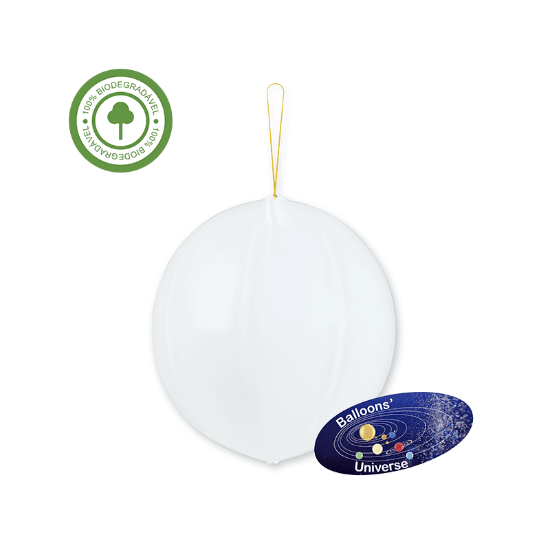 Balão Punch-Ball 41cm Branco