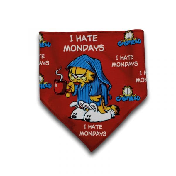 Animalzan Lenço Oficial Garfield i Hate Mondays L