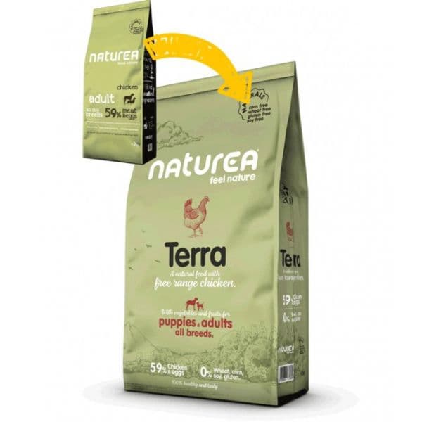 Naturea Naturals Puppie e Adult Terra Free Range Chicken 12Kg