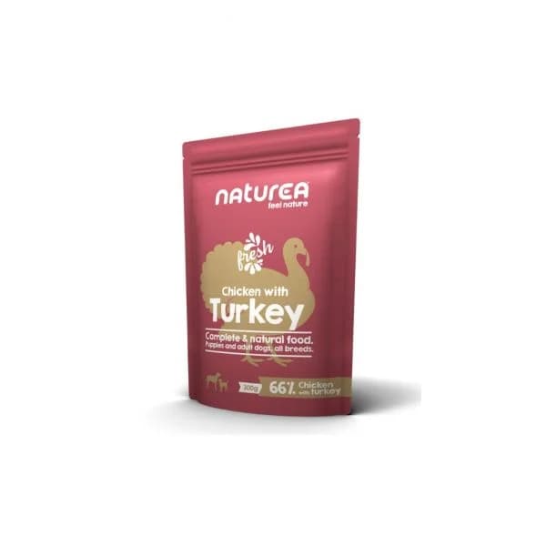 Ração Húmida Naturea WetFoods Frango & Peru 300gr
