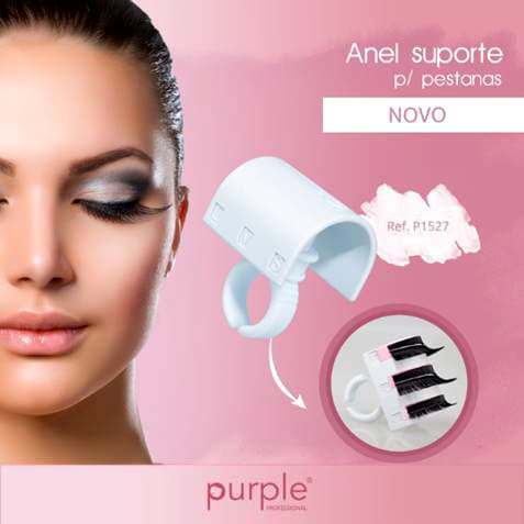 Purple Anel de Suporte para Pestanas Purple
