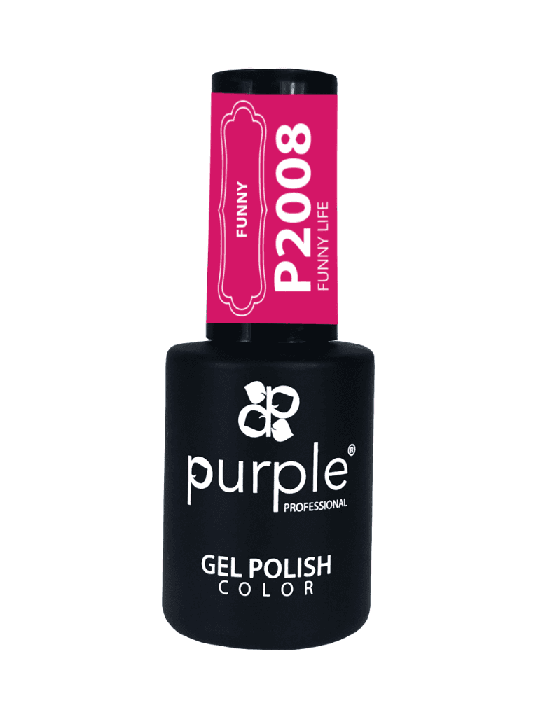 Purple Professional Gel Polish Color 2008 10Ml