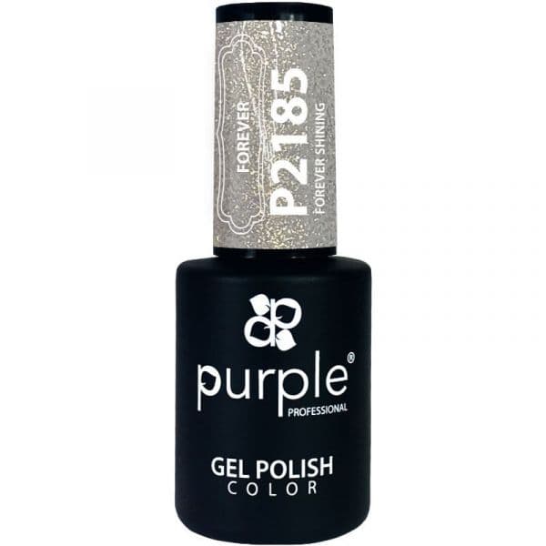 Purple Verniz Gel Tom Forever Shining Glitter 10ml