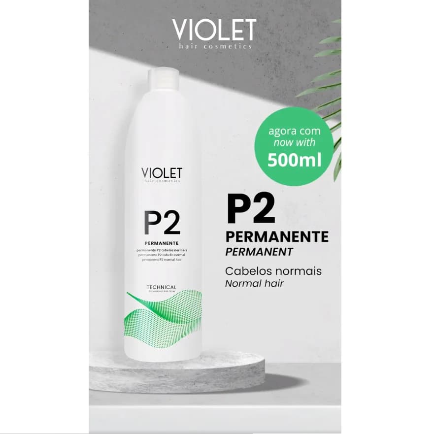 Permanente P2 Violet - Cabelos Normais 500ml