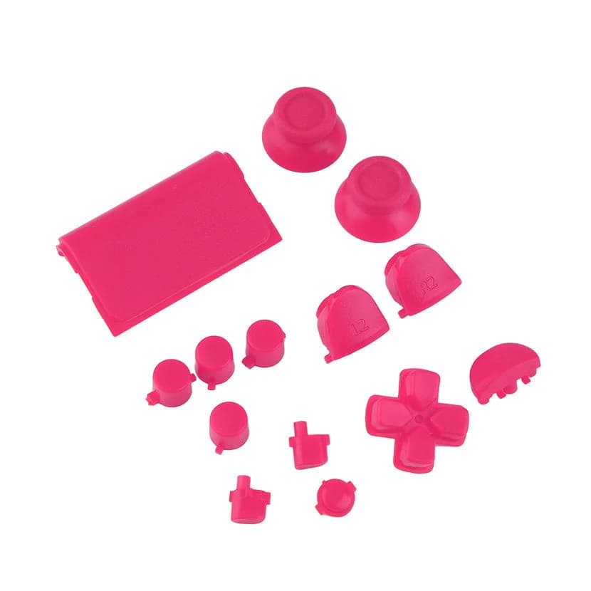 Multi4you Botões de Substituição Personalizados para PS4 Rosa
