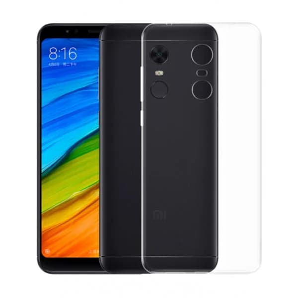 Capa Transparente Gel TPU Silicone para Xiaomi Redmi 5 Plus - Multi4you®