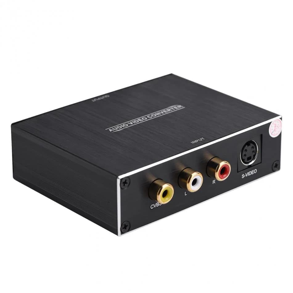 Multi4you Conversor de Vídeo Rca / S-vídeo Av para Hdmi