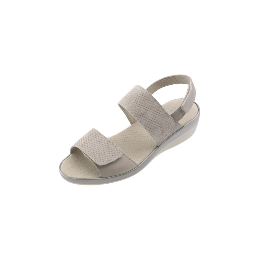 Sandalia Comfy c/velcro (38, TAUPE)