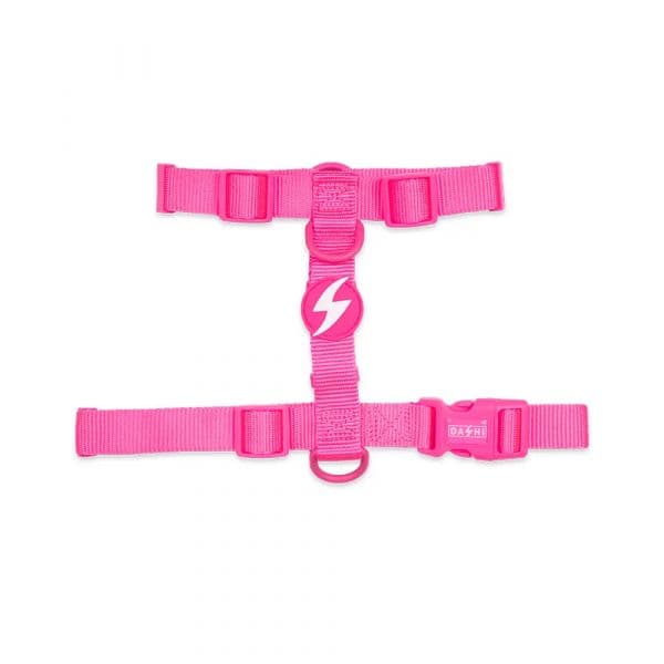 Dashi Arnês Neon Rosa M