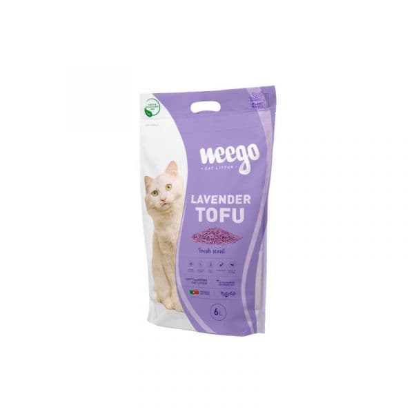 Weego Areia Aglomerante Tofu Lavanda 6L