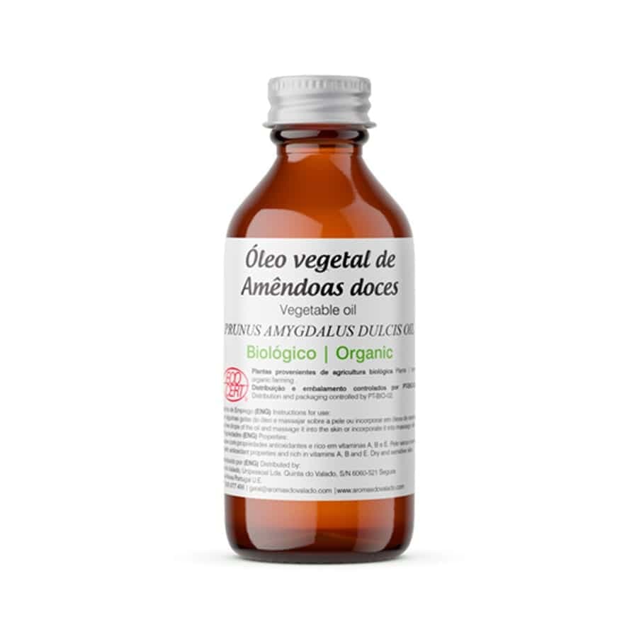 Óleo Vegetal Amêndoas Doces 100ml Aromas do Valado