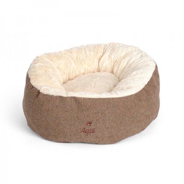 Agui Cama Snuggle para Gatos 50cms Castanho