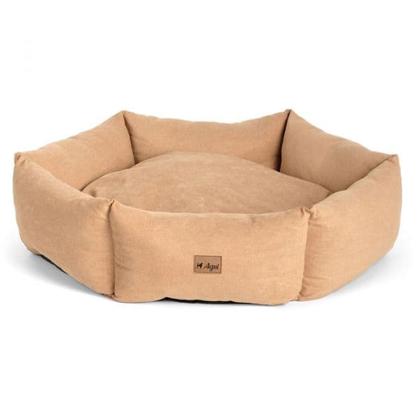 Agui Cama Hexagonal Urban Donut Bege 60x60x22cm