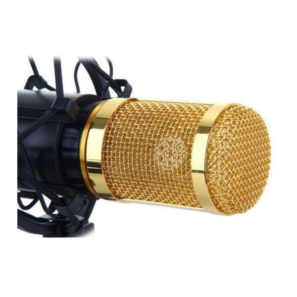 FZone Microfone de Estúdio BM-800 Black