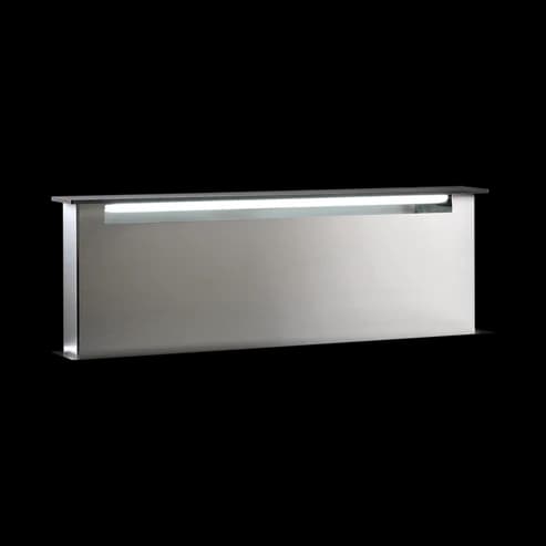 Chaminé de Bancada FRASA MURI 90 cm – Vidro Preto