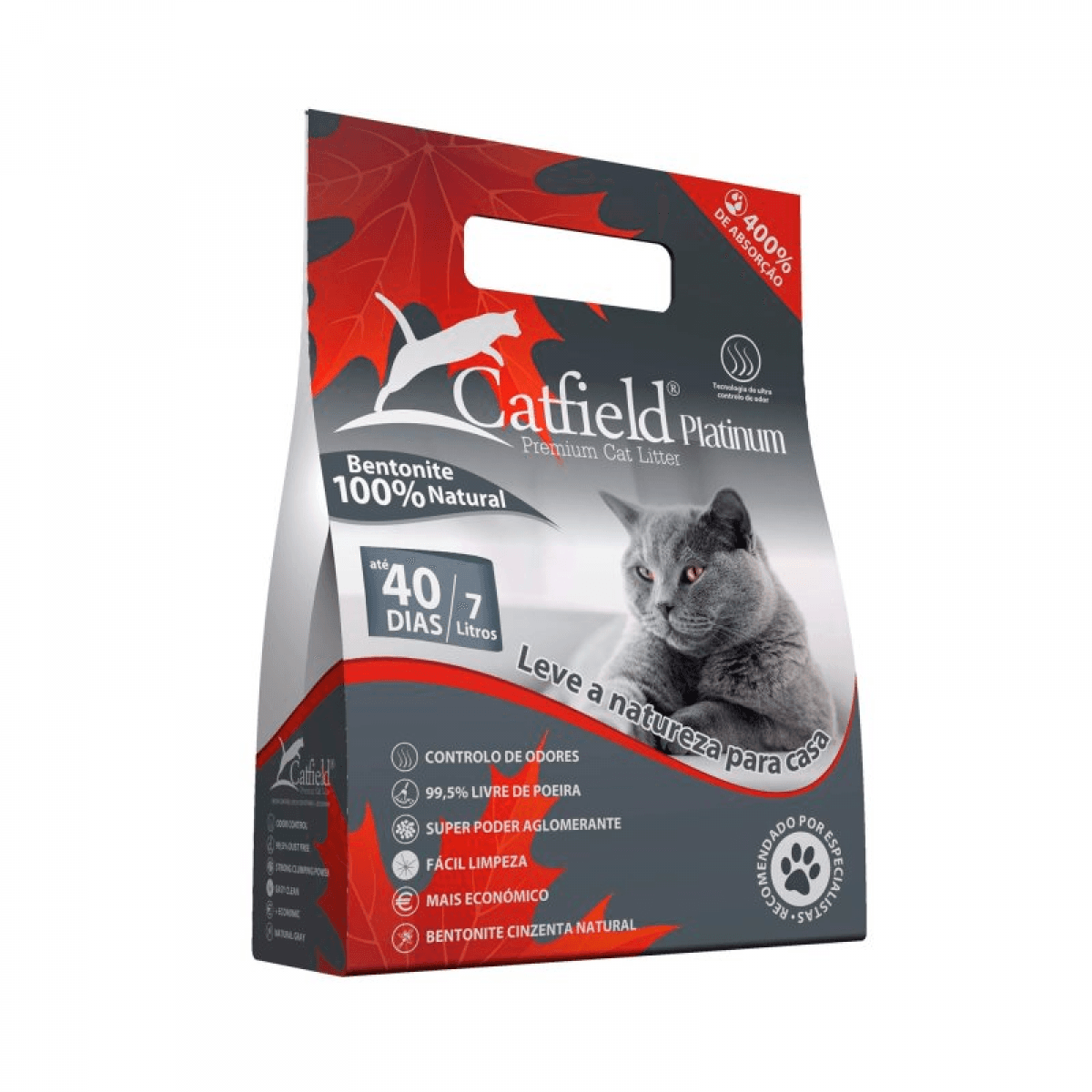 Catfield Premium Cat Litter Platinum 7L