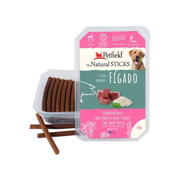 Petfield Sticks Fígado 350g