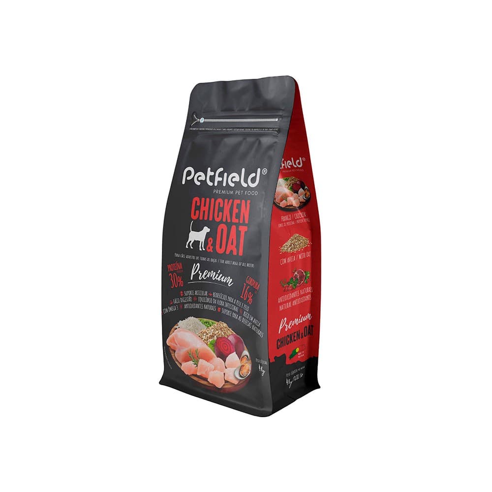 Petfield Premium Dog Adult Chicken & Oat 4Kg