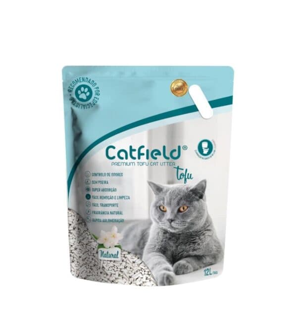 Catfield Tofu Areia Aglomerante 12L