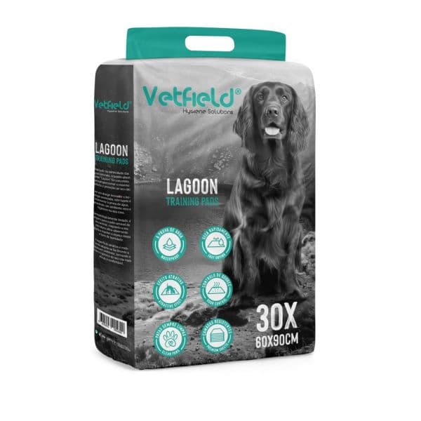 VetField Lagoon Tapetes Higiénicos para Cão 30 Unidades (60x90 cm)