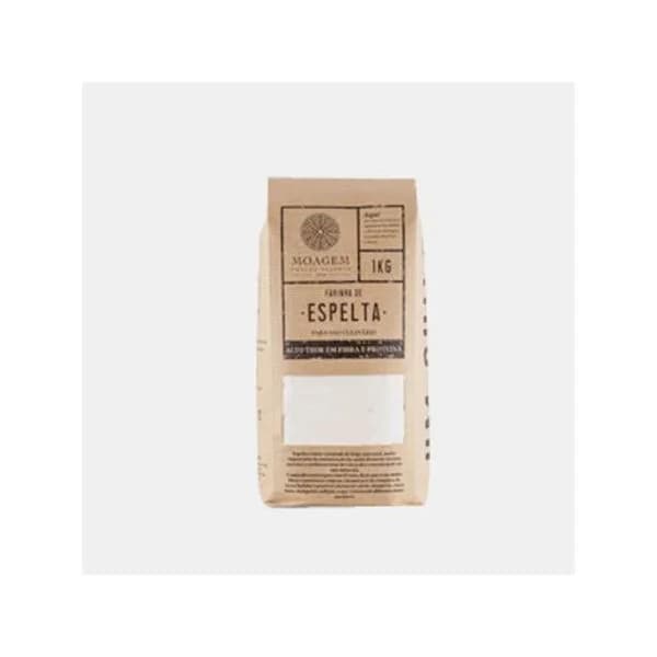 Moagem Carlos Valente Farinha de Espelta Branca 1kg